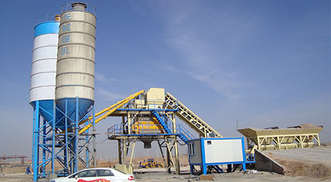 中国七冶宁夏宁东工地90搅拌