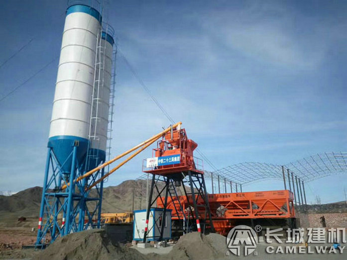 装配式钢结构混凝土搅拌站（楼）