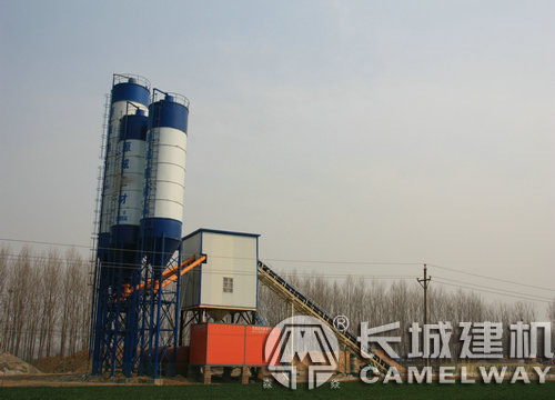 郑州长城搅拌站厂家hzs75搅拌站参数