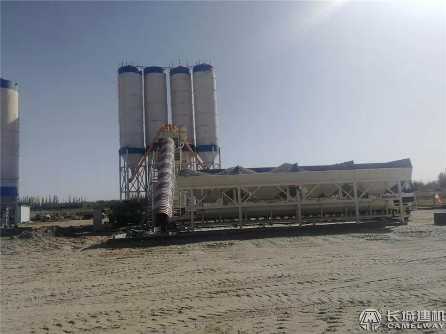 新型砼搅拌站90型(案例图)