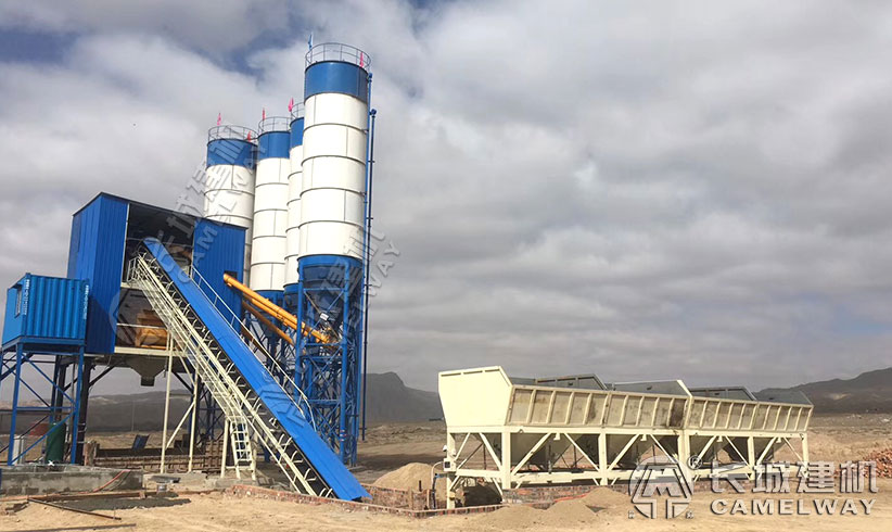 双机组120混凝土搅拌站