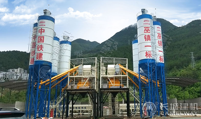 双120拌合站每小时产量,上街长城搅拌站