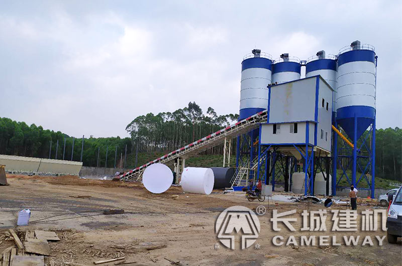 js1000混凝土搅拌机设备现场实景 js1000混凝土搅拌机设备现场实景