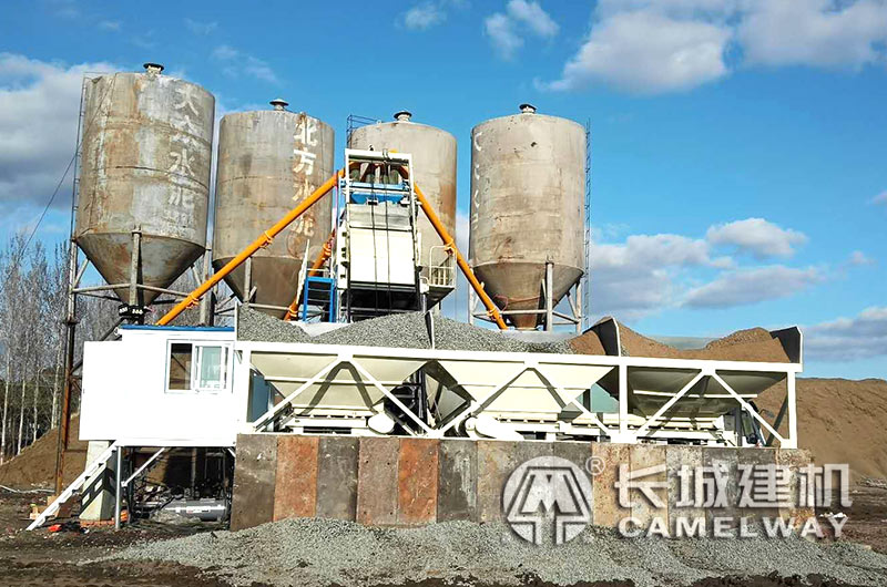 混凝土加工现场 混凝土加工现场