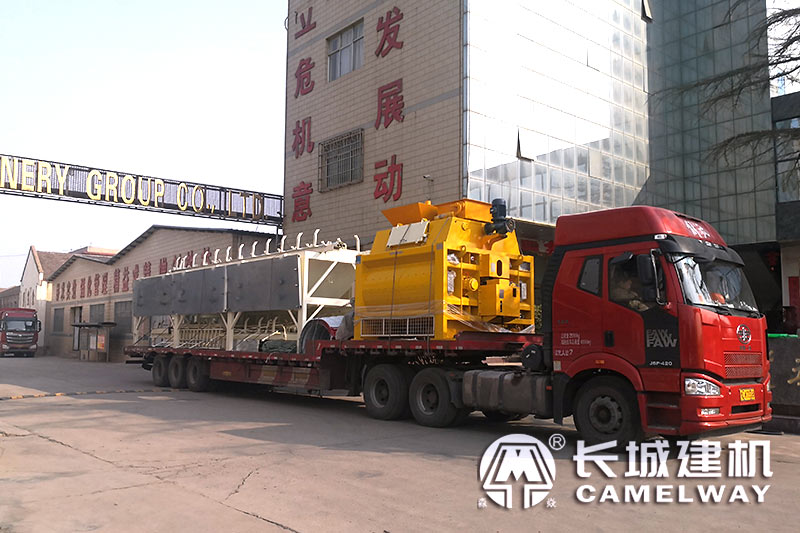 长城hzs120搅拌机发货中 长城hzs120搅拌机发货中