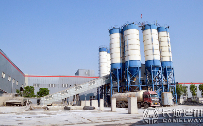 长城建机-三立搅拌站双站现场 长城建机-三立搅拌站双站现场