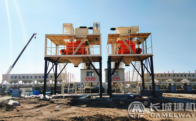 hzs90混凝土搅拌站主机总功率,占地面积多大,价格是多少?