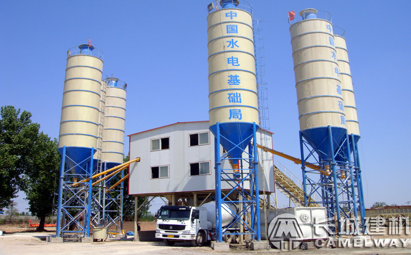 长城建机120搅拌站案例现场 长城建机120搅拌站案例现场