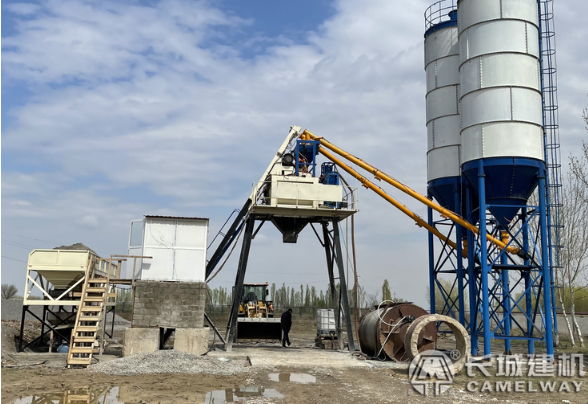 搅拌站的卧式混凝土搅拌机你知道多少?
